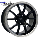 BACK ORDER 17x9 Black FR500 Wheel (94-04)
