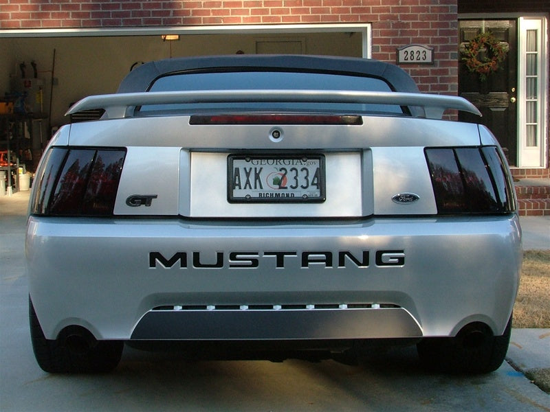 Mustang Vinyl Bumper Insert