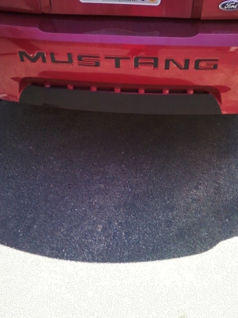 Mustang Vinyl Bumper Insert