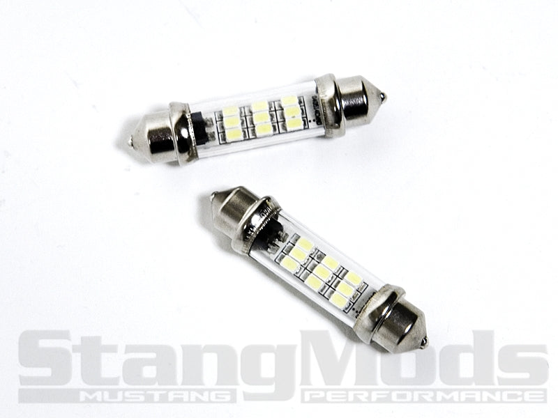 HID White Mustang License Plate Bulb