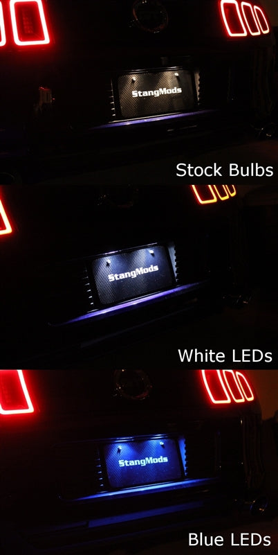 HID White Mustang License Plate Bulb