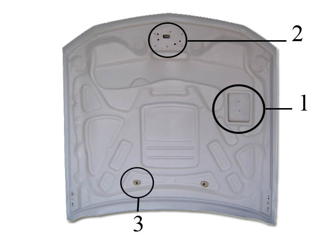 Trufiber A39 Mustang Hood 05-09 GT/V6 Fiberglass