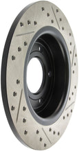 Load image into Gallery viewer, StopTech 04-10 Mazda3 Slotted & Drilled Right Rear Rotor