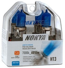 Load image into Gallery viewer, Nokya Arctic White Stage 1 H13 Headlight Bulbs for 05-13 Mustang