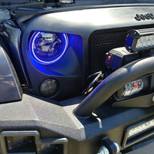Load image into Gallery viewer, Oracle 7in High Powered LED Headlights - Black Bezel - Dynamic - Dynamic