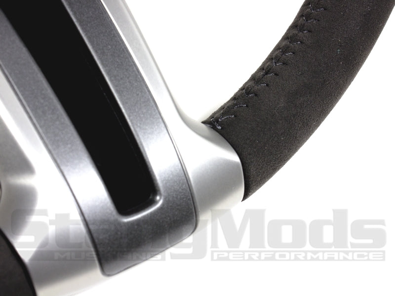 Boss 302 Alcantra Suede Steering Wheel 10-13