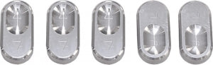 Steeda Billet Window Switch Buttons for 87-93