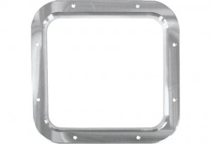 Steeda Machined Billet Shifter Bezel w/Steeda logo for 87-93 Manual