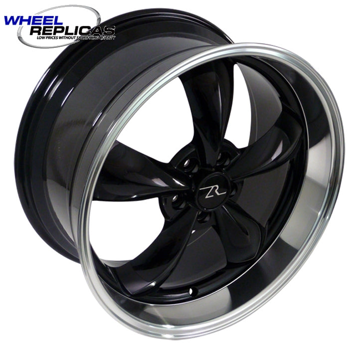 20x10 Deep Dish Black Bullitt Wheel (05-13)