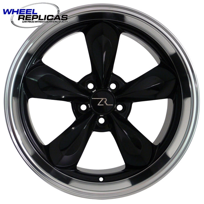 20x10 Deep Dish Black Bullitt Wheel (05-13)