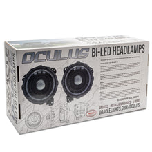 Load image into Gallery viewer, Oracle Oculus Bi-LED Projector Headlights for Jeep JL/Gladiator JT - Matte Black - 5500K