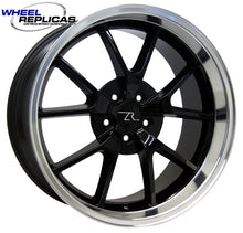 Load image into Gallery viewer, Black/Machined Lip FR500 Mustang Wheels 20x10