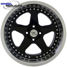 Load image into Gallery viewer, Black Motorsport Wheel for 1987 - 1993 Ford Mustangs in 17x10 inch