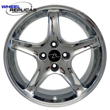 Load image into Gallery viewer, 17x8 Chrome Cobra R Wheel (87-93) full side view