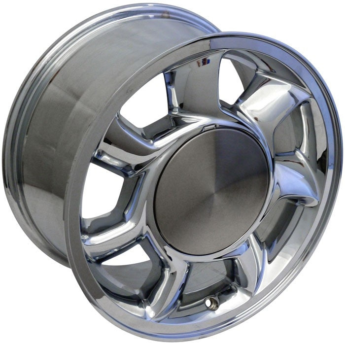 17x8.5 Chrome 93 Cobra Wheel Passenger Side (87-93)