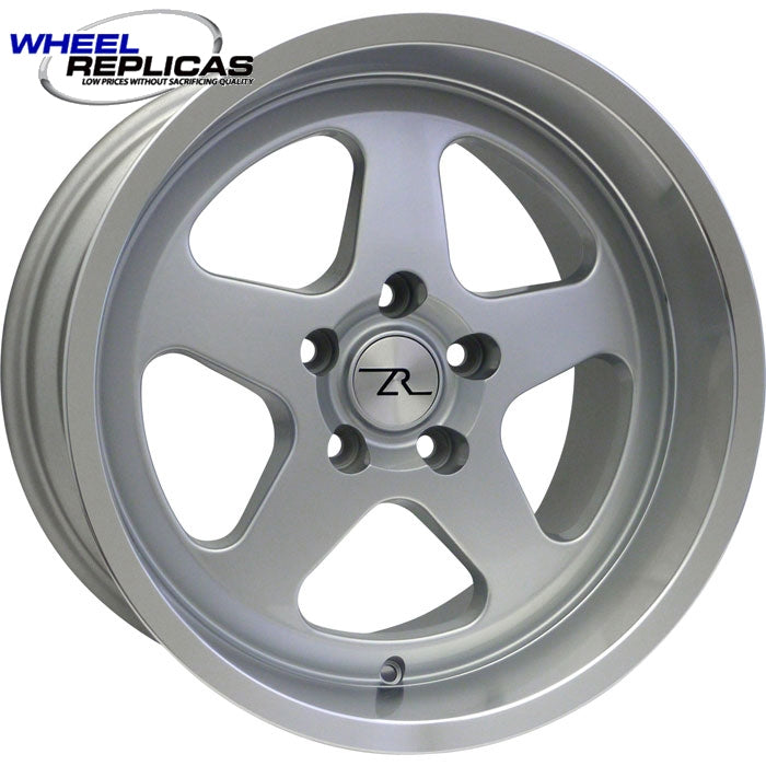 17x10  Mustang Silver SC Replica Wheel