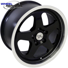 Load image into Gallery viewer, 17x9 Deep Dish Black SC Wheel (94-04) side view