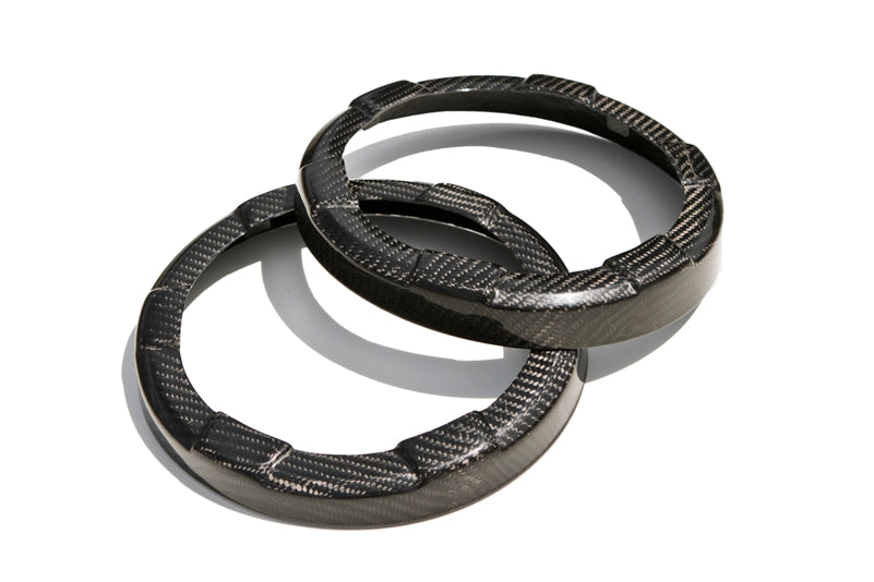 TruCarbon LG106 Carbon Fiber Speaker Rings