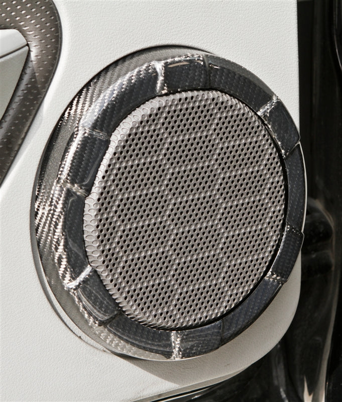 TruCarbon LG106 Carbon Fiber Speaker Rings