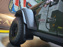 Load image into Gallery viewer, Rally Armor 19-23 Jeep JT Gladiator Mojave/Rubicon Black Mud Flap w/ Army Green Logo