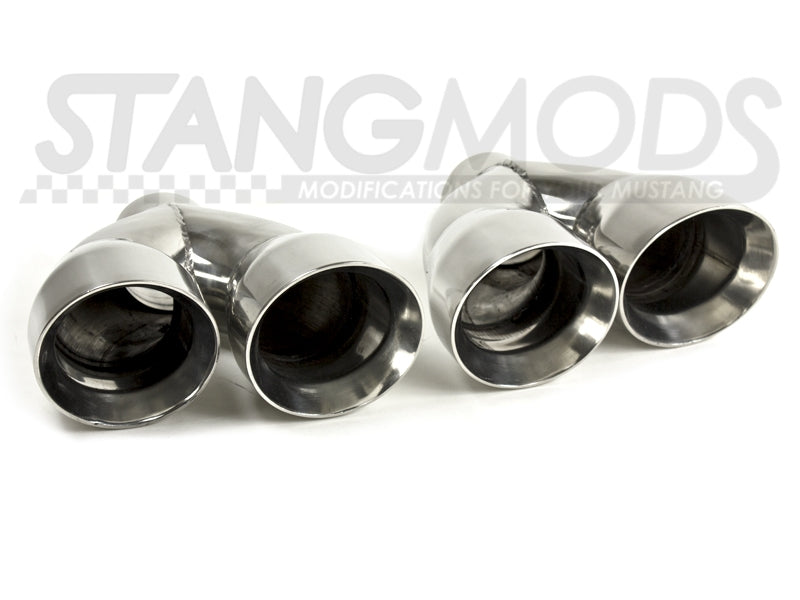 Mustang Quad 4 Inch Exhaust Tips
