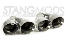 Load image into Gallery viewer, Quad 4/2.5" Exhaust Tips (sold in pairs)