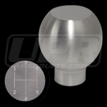 Load image into Gallery viewer, UPR Mustang Satin Billet Flat Top w/5 Speed Pattern Shift Knob (79-04) 1008-1-03