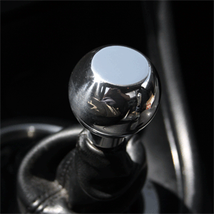 UPR Mustang Large Polished Billet Flat Top Shift Knob (79-04) 1008-2-02