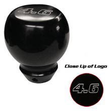 Load image into Gallery viewer, UPR Mustang Black Billet Flared Shift Knob w/4.6L logo (79-04) 1008-2-26