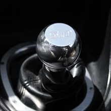 Load image into Gallery viewer, UPR Mustang Polished Billet Flat Top Shift Knob w/5.0 Logo (79-04) 1008-2-30