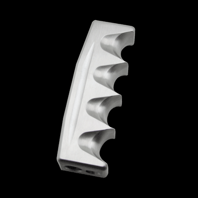 UPR Mustang Satin Billet Pistol Grip Shift Knob (79-04) 1008-3-03