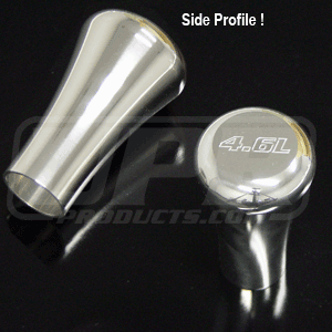 UPR Mustang Tall Polished Billet Shift Knob w/4.6L Logo (79-04) 1008-3-11