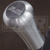 UPR Tall Satin Billet Shift Knob w-5.0L Logo (79-04)