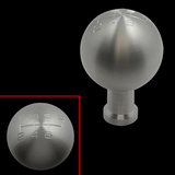 UPR Satin Billet Bullitt Style Shift Knob w-6 Speed Pattern (79-09)