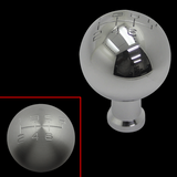 UPR Polished Billet Bullitt Style Shift Knob w-6 Speed Pattern (79-09)