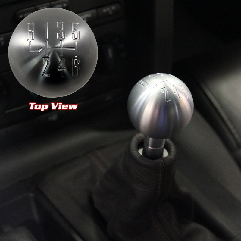UPR Mustang Satin Billet Bullitt Style Shift Knob (11-14) 1008-3-44