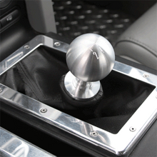 Load image into Gallery viewer, UPR Mustang Billet Satin 5 Speed Shift Knob (05-10) 1008-4-23