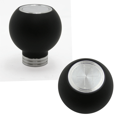UPR Mustang Round Composite Shift Knob w/Satin 6 Speed Pattern (79-04) 1018-07