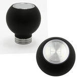 UPR Round Composite Shift Knob w-Satin 5 Speed Pattern (05-10)