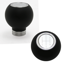 Load image into Gallery viewer, UPR Mustang Round Composite Shift Knob w/Polished 5 Speed Pattern (05-10) 1019-02