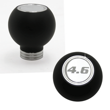 Load image into Gallery viewer, UPR Mustang Round Composite Shift Knob w/Polished 4.6 Logo (05-10) 1019-04