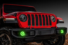 Load image into Gallery viewer, Oracle Jeep Wrangler JL/Gladiator JT LED Surface Mount Fog Light Halo Kit - Green
