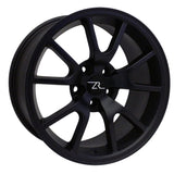 BACK ORDERED!! 17x9 Full Matte Black FR500 Wheel (94-04)