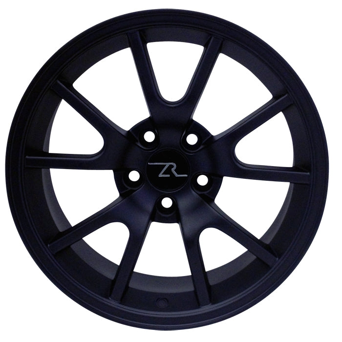 Matte Black FR500 17x9 Mustang Wheel Fits 1994-2004