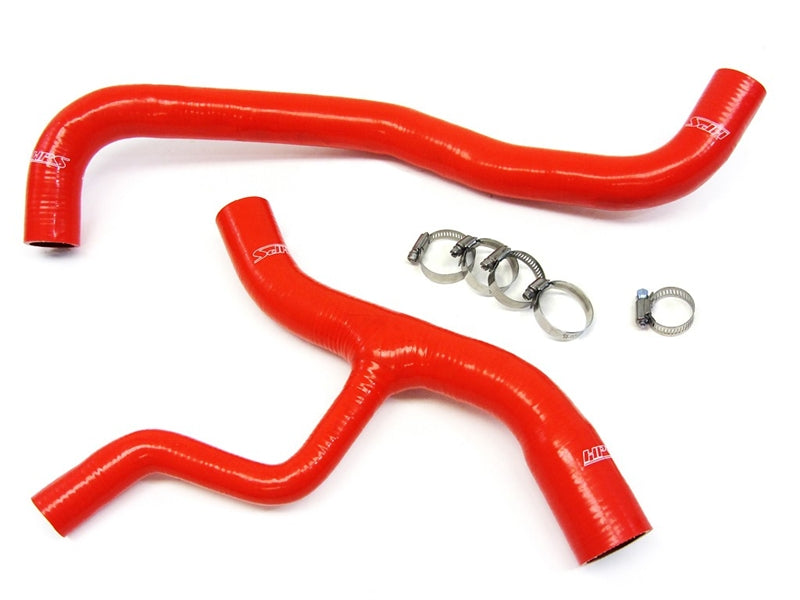 HPS Mustang Silicone Radiator Hose Kit - Red (96-04 GT) 57-1012-RED
