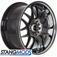 Load image into Gallery viewer, 17x9 XXR526 Black Chrome Wheel (94-04) alternate view
