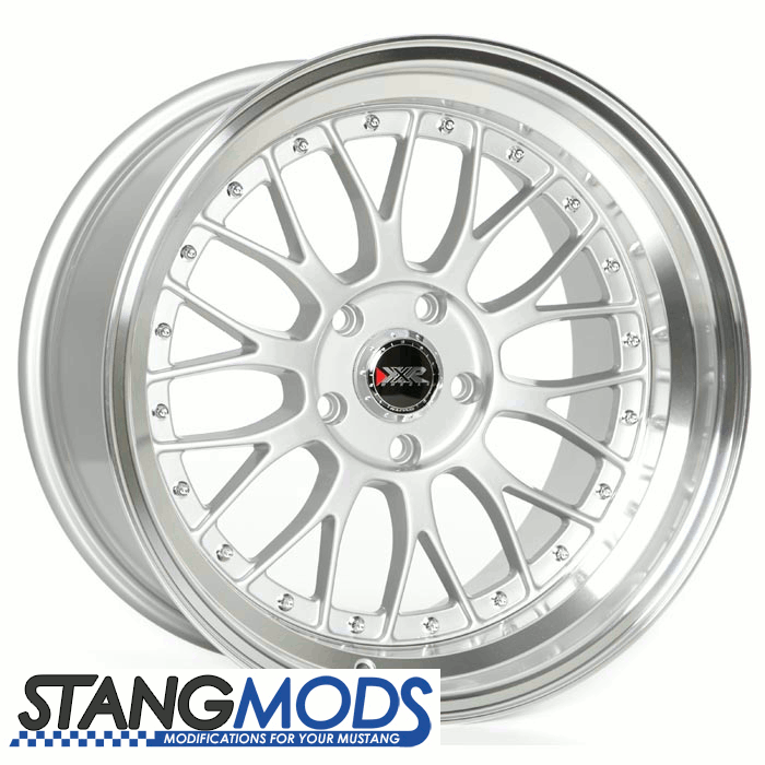 Mustang XXR521 Hyper Silver Wheel 18x10 – StangMods LLC