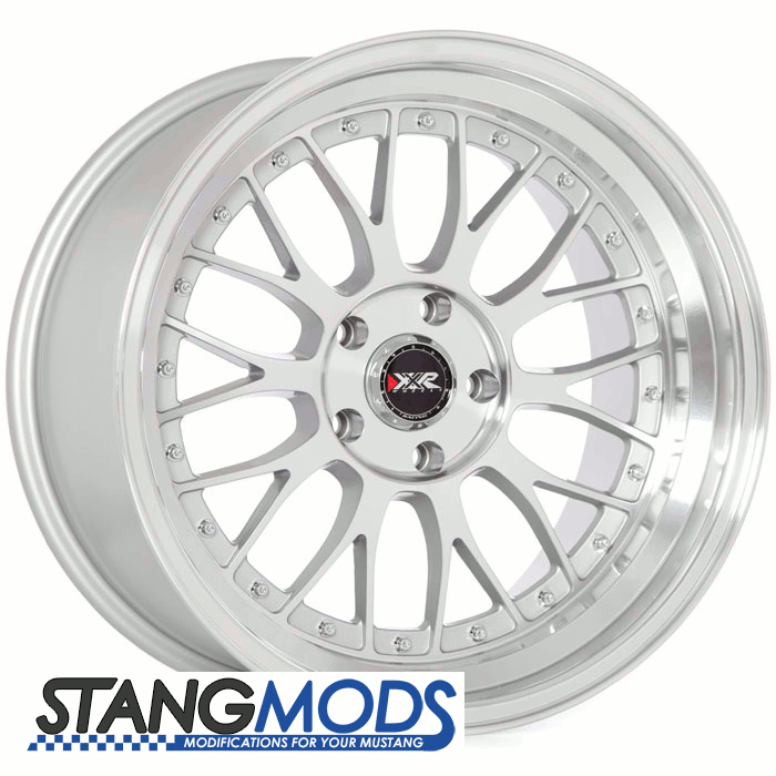 18x10 XXR521 Machined Silver Wheel (94-04)