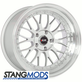 18x10 XXR521 Machined Silver Wheel (94-04)