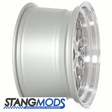 Load image into Gallery viewer, 18x10 XXR521 Machined Silver Wheel (94-04) full side view